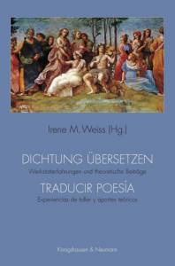Cover zu Dichtung übersetzen. Traducir poesía. (ISBN 9783826053191)