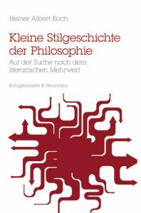 Cover zu Kleine Stilgeschichte der Philosophie (ISBN 9783826053450)
