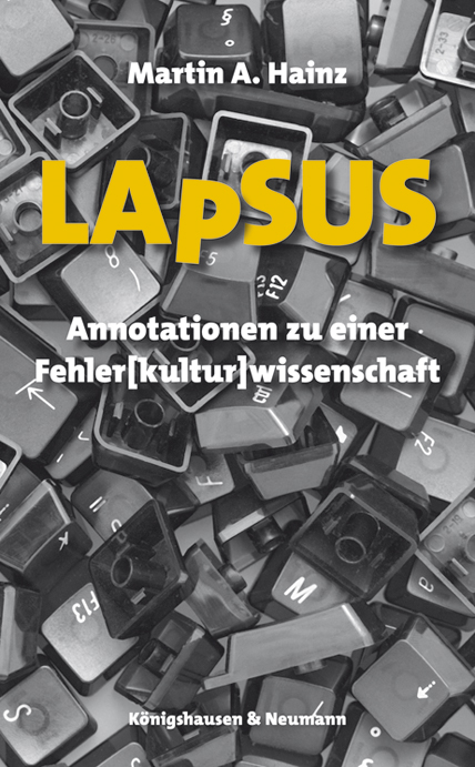 Cover zu LAPSUS (ISBN 9783826053498)