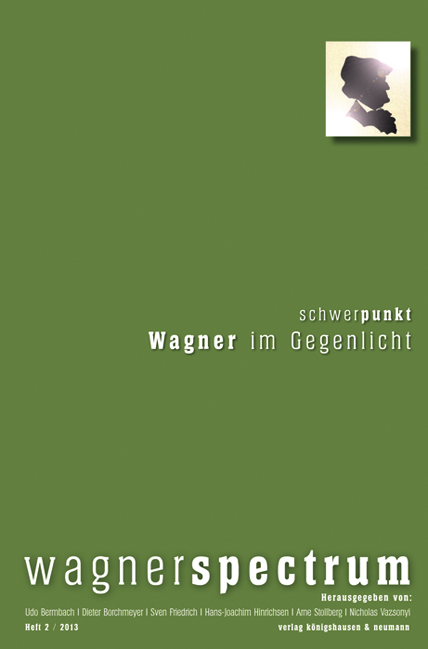 Cover zu Wagnerspectrum (ISBN 9783826053771)