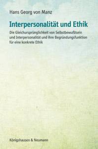 Cover zu Interpersonalität und Ethik (ISBN 9783826053870)