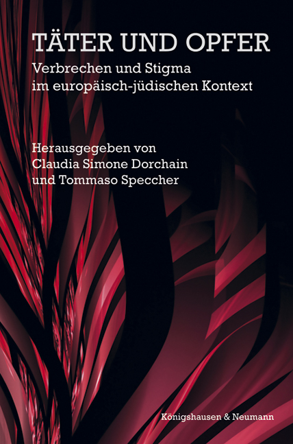 Cover zu Täter und Opfer (ISBN 9783826053900)
