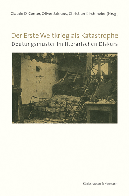 Cover zu Der Erste Weltkrieg als Katastrophe (ISBN 9783826053917)