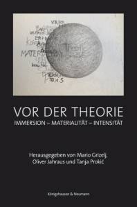 Cover zu Vor der Theorie (ISBN 9783826053924)