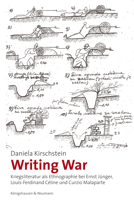 Cover zu Writing War (ISBN 9783826054020)