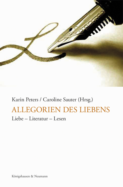 Cover zu Allegorien des Liebens (ISBN 9783826054488)