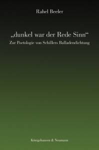 Cover zu "dunkel war der Rede Sinn" (ISBN 9783826054792)