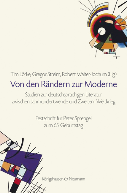 Cover zu Von den Rändern zur Moderne (ISBN 9783826054846)