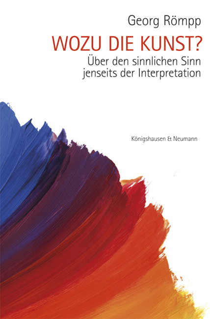 Cover zu Wozu die Kunst? (ISBN 9783826055126)