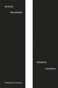Cover zu Ereignis «Mensch» (ISBN 9783826055218)
