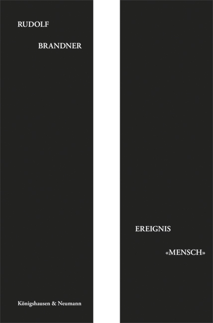 Cover zu Ereignis «Mensch» (ISBN 9783826055218)