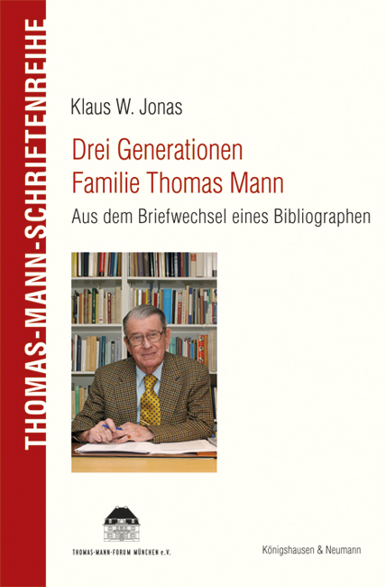 Cover zu Drei Generationen Familie Thomas Mann (ISBN 9783826055324)