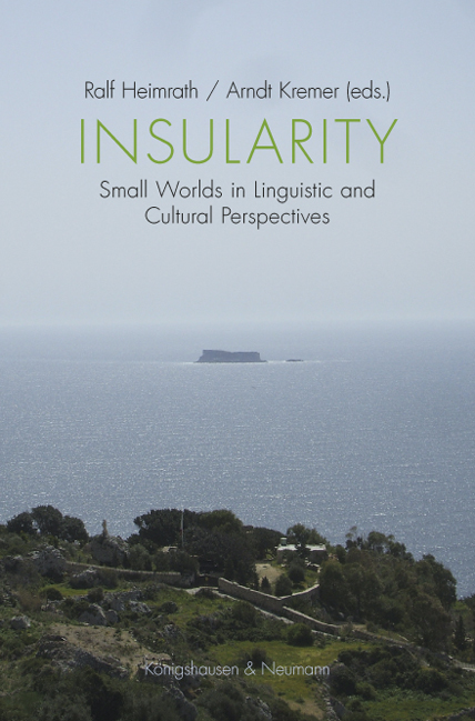 Cover zu Insularity (ISBN 9783826055409)