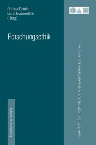 Cover zu Forschungsethik (ISBN 9783826055669)