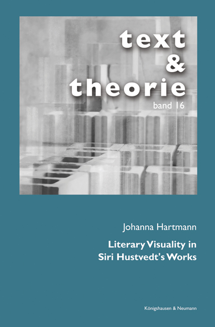 Cover zu Literary Visuality in Siri Hustvedt’s Works (ISBN 9783826056017)