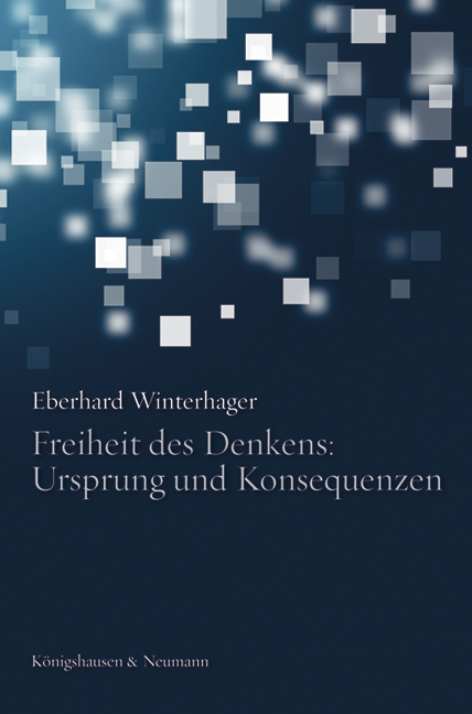 Cover zu Freiheit des Denkens: Ursprung und Konsequenzen (ISBN 9783826056161)