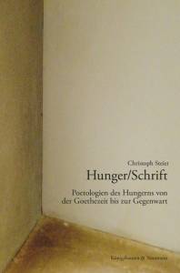 Cover zu Hunger/Schrift (ISBN 9783826056338)