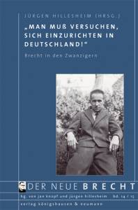 Cover zu "Man muß versuchen, sich einzurichten in Deutschland!" (ISBN 9783826056666)