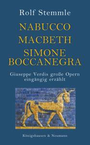 Cover zu Nabucco - Macbeth - Simone Boccanegra (ISBN 9783826056963)