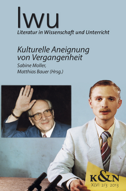 Cover zu Kulturelle Aneignung von Vergangenheit (ISBN 9783826057038)