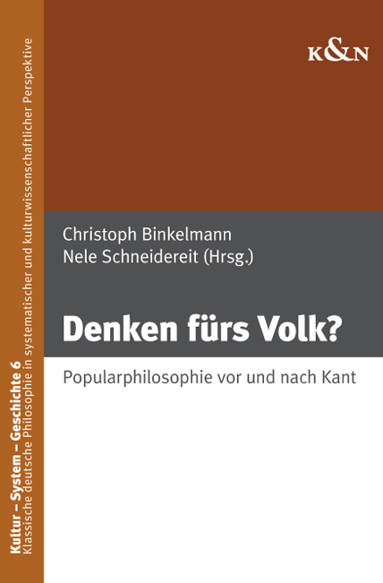 Cover zu Denken fürs Volk?  (ISBN 9783826057168)