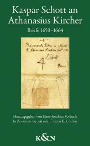 Cover zu Kaspar Schott an Athanasius Kircher (ISBN 9783826057328)
