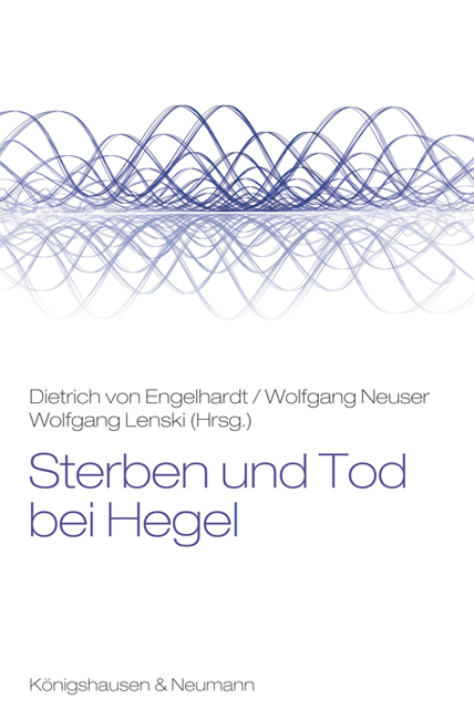Cover zu Sterben und Tod bei Hegel (ISBN 9783826057533)