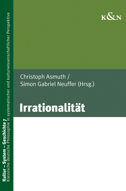 Cover zu Irrationalität (ISBN 9783826057830)