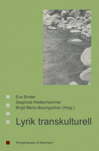 Cover zu Lyrik transkulturell (ISBN 9783826057960)