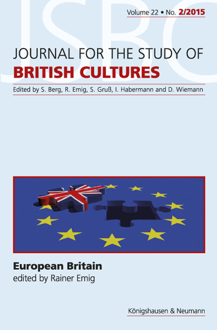 Cover zu European Britain (ISBN 9783826058592)