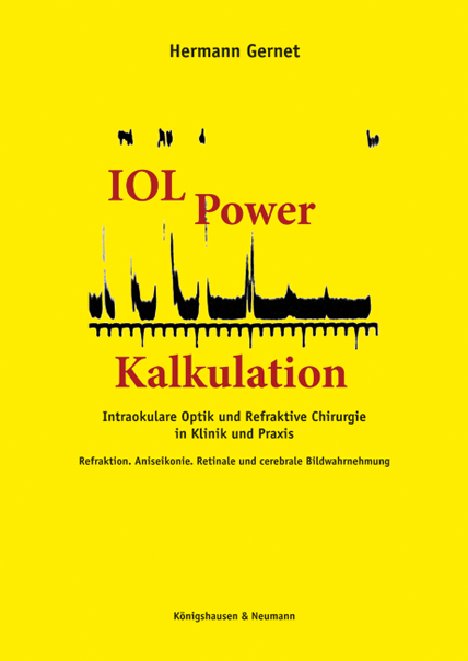 Cover zu IOL Power Kalkulation (ISBN 9783826058776)