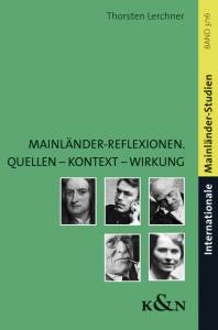 Cover zu Mainländer-Reflexionen (ISBN 9783826059100)