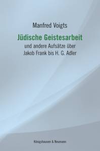 Cover zu Jüdische Geistesarbeit (ISBN 9783826059377)