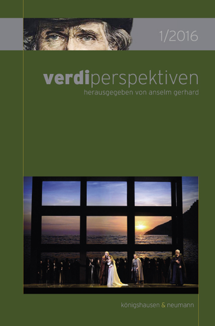 Cover zu verdiperspektiven 1/2016 (ISBN 9783826059575)