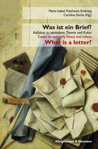 Cover zu Was ist ein Brief? / What is a letter? (ISBN 9783826059858)