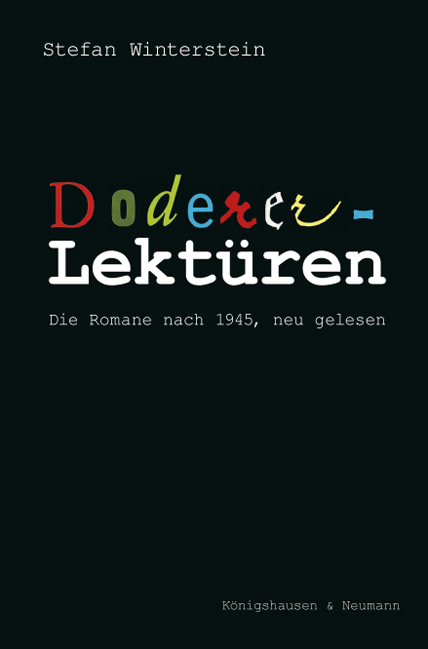 Cover zu Doderer-Lektüren (ISBN 9783826060076)