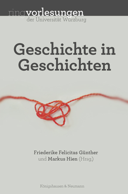 Cover zu Geschichte in Geschichten (ISBN 9783826060496)
