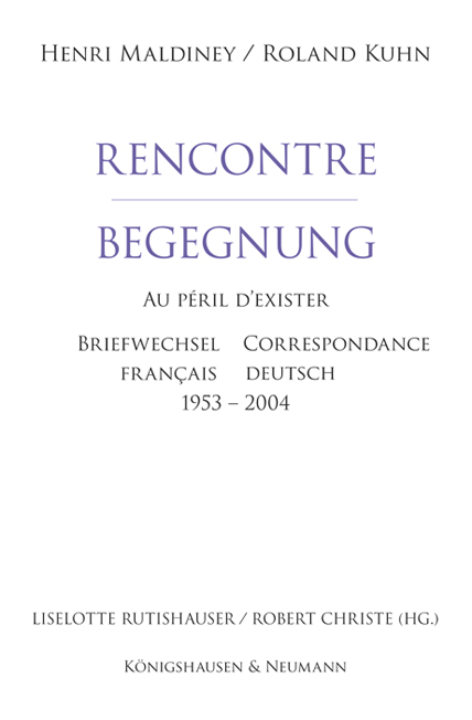 Cover zu Rencontre – Begegnung (ISBN 9783826060700)