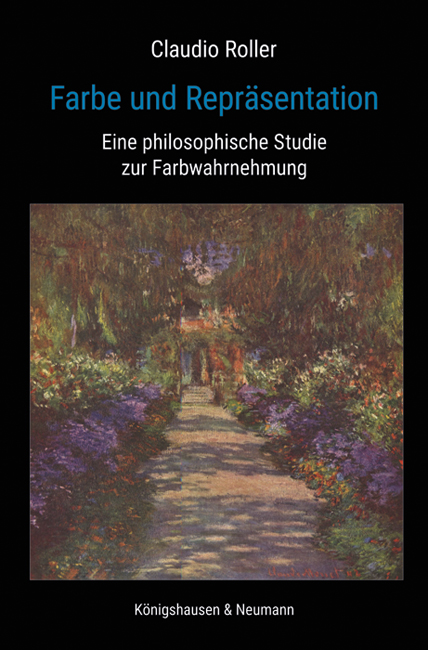 Cover zu Farbe und Repräsentation (ISBN 9783826060748)