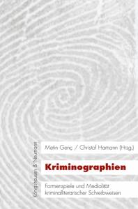Cover zu Kriminographien (ISBN 9783826060953)