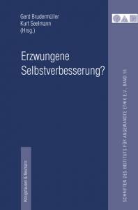 Cover zu Erzwungene Selbstverbesserung? (ISBN 9783826060984)