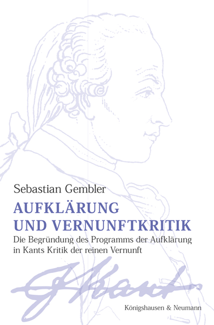 Cover zu Aufklärung und Vernunftkritik (ISBN 9783826061165)