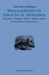 Cover zu Wissenschaftslehre im Oxford des 14. Jahrhunderts (ISBN 9783826061189)