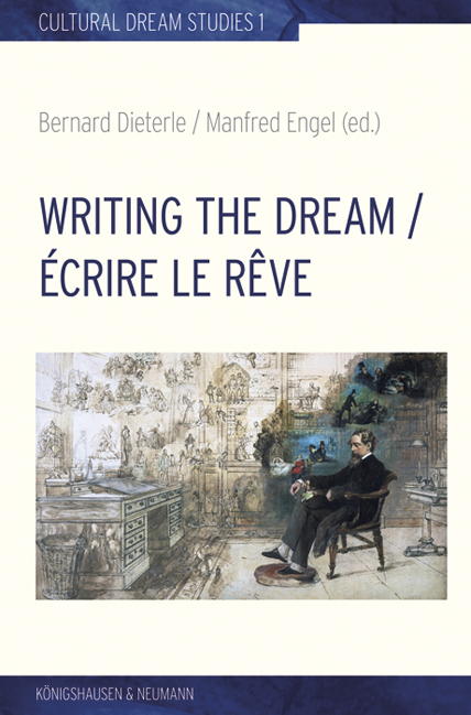 Cover zu Writing the Dream. Écrire le rêve (ISBN 9783826061202)