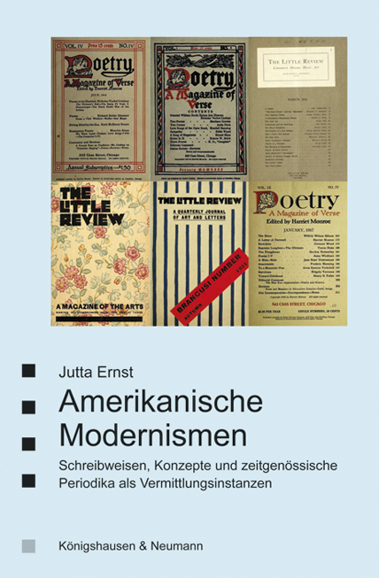 Cover zu Amerikanische Modernismen (ISBN 9783826061424)