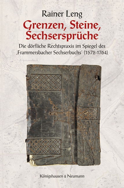 Cover zu Grenzen, Steine, Sechsersprüche (ISBN 9783826061608)