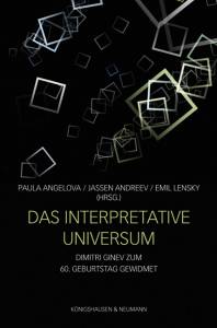 Cover zu Das interpretative Universum (ISBN 9783826061912)