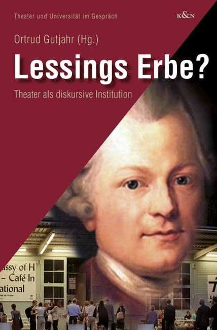 Cover zu Lessings Erbe? (ISBN 9783826061950)