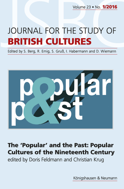 Cover zu The ’Popular’ and the Past: Popular Cultures of the Nineteenth Century (ISBN 9783826062179)
