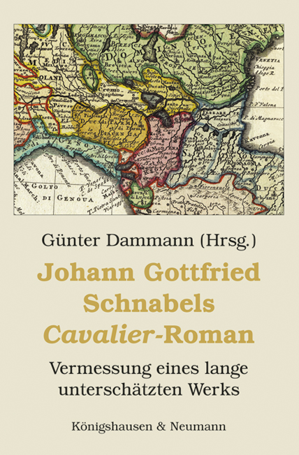 Cover zu Johann Gottfried Schnabels ,Cavalier‘-Roman (ISBN 9783826062773)